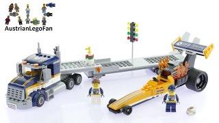 Lego City 60151 Dragster Transporter - Lego Speed Build Review