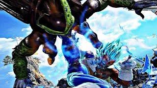 Jump Force - Vegeta SSJB vs Perfect Cell Gameplay 1080p 60fps