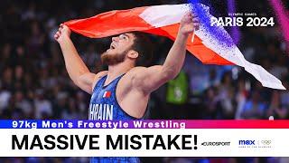 A GOLD FOR BAHRAIN   Wrestling Men’s Freestyle 97kg  #Paris2024