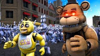 FNAF Animatronics Invade City - Ultimate Epic Battle Simulator 2