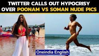 Why is Poonam Pandeys video obscene and Milind Somans nude pic ok?  Oneindia News