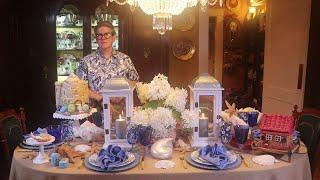 Ocean Dreams Tablescape - Beach Table Setting