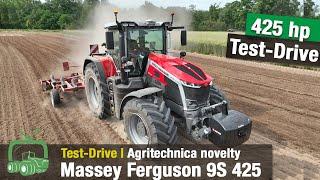 Massey Ferguson 9S Test Drive  New Tractors  Agricultural Machines  9S 425