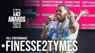 Finesse2Tymes Gets The Pre-Show Crowd Hyped With His Performance Of Back End  BET Awards 23