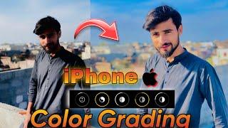 Color Grading In Iphone  iphone Photo Editing