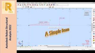 How to Model A Simple Beam in Autodesk Robot