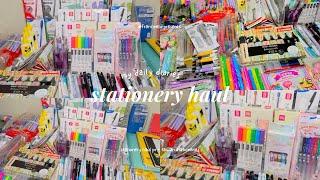 stationery haul + back to school giveaway taiwan pens + pr packages unboxing