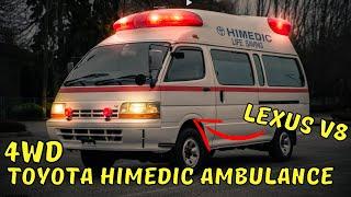 The Ultimate V8 Powered 4x4 Toyota Van Hiace Ambulance Himedic