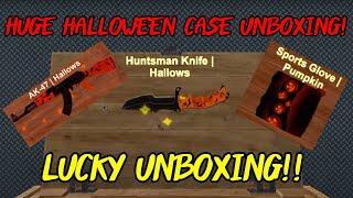 HUGE LUCKY Halloween Case UNBOXING  Counter Blox