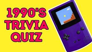 30 General Knowledge Quiz Questions and Answers all about the 1990s