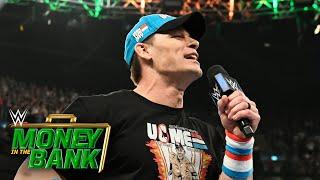 John Cena surprises the WWE Universe with a massive return Money in the Bank 2023 highlights