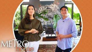 Anton Barretto and Jessica Kienle Maxwell visit the home of Ar. Yugi Antonio  Metro Home