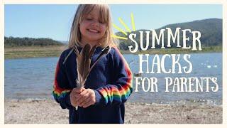 Awesome Summer Hacks For Parents - Mom Hacks Summertime Edition - Travel and Home