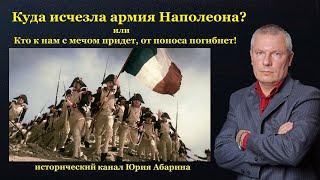 Куда исчезла армия Наполеона? или Кто к нам с мечом придет от поноса погибнет