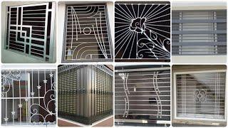 Window Grill Designs Latest 2024  Window Iron Grill Designs  Window Pipe Grill Designs