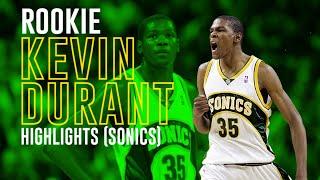 Rookie Kevin Durant Highlights Sonics