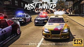 Need For Speed MOST WANTED 2024 REMASTER  Too Hard To Beat Blacklist 13
