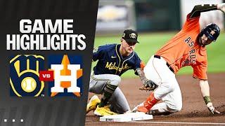 Brewers vs. Astros Game Highlights 51724  MLB Highlights