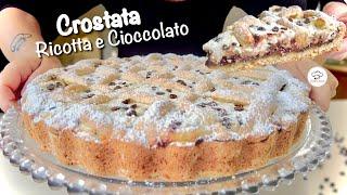 RICOTTA and CHOCOLATE TART with NUTELLA quick and easy