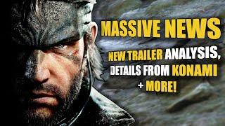 METAL GEAR SOLID DELTA SNAKE EATER MASSIVE NEWS UPDATE