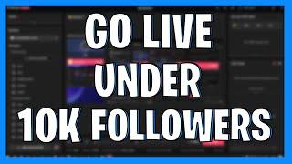 How To Go Live On TikTok Live Studio With Under 10K Followers