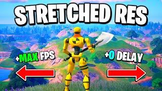 Die Beste STRETCHED RESOLUTION in Fortnite einstellen FPS Boost