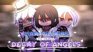 League of Villains react to Decay of Angels  MHA x BSD  11  Rushed