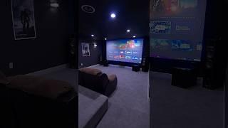 Luxury Home Cinema  Gaming Room  #shorts