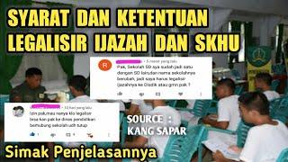 Syarat Dan Ketentuan Legalisir Ijazah Dan SKHU Pendaftaran TNI