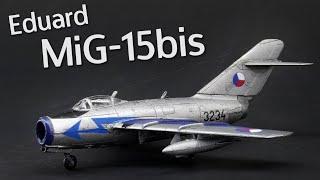 Good Kit Great Value Eduard MiG-15bis Plastic Model Kit in 1144 Scale - Build & Review