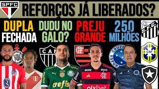 DEPAY E CARRILLO CERTOS DUDU NO GALO? SPFC REFORÇOS JOGAM? 250MI NO ZÊRO PEDRO CARILLE BR BOTA