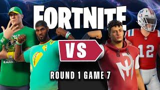 Tom Brady & Patrick Mahomes vs LeBron James & John Cena in Fortnite  Multiverse Tournament II