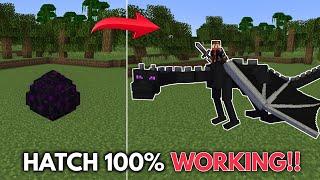 How to hatch Ender dragon in Minecraft Working PEJavaBedrock