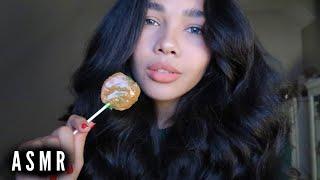 ASMR  INTENSE LOLLIPOP MOUTH SOUNDS  & GUM CHEWING 