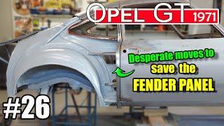 Framing the Fender  Project Opel GT 1971 #25