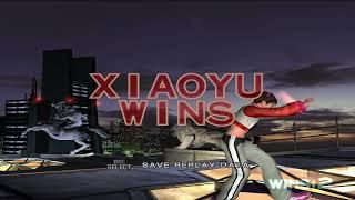 Tekken 4 Ling Xiaoyu All Intros & Win Poses HD