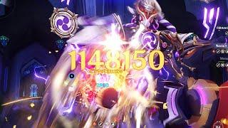 HOW TO 1M DAMAGE WITH C0 NAVIA  SCARAMOUCHE BOSS