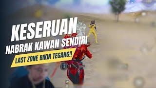 SERUU KETEMU KAWAN SENDIRI 1 VS 3 OPEN FIELD PAKSA ADU AIM LANGSUNG DI LAST ZONE 