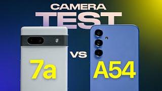 Google Pixel 7a vs Samsung Galaxy A54 - CAMERA TEST