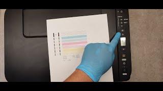 HOW TO PERFORM A PRINTHEAD CLEANING ON CANON PIXMA G2010 G3010 G3410 G3411 G3415 NOZZLE CHECK