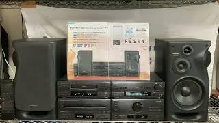 Panasonic　component stereo system　RESTY　SC-CH750