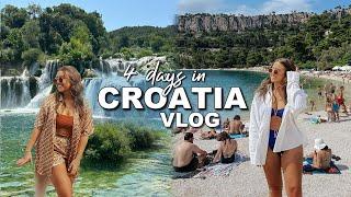 CROATIA TRAVEL VLOG  4 days in split hvar korčula & the krka waterfalls pt.1  morgan yates