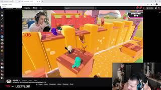 xQc stream sniping DrLupo during TwitchRivals