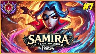 Samira Mid Lane Adventures #7  Samira V Cassiopeia Mid full game commentary  - League Of Legends