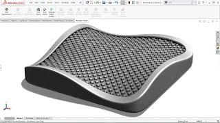 Exercise 80 How to do Knurling On Curved Surface in Solidworks 2018