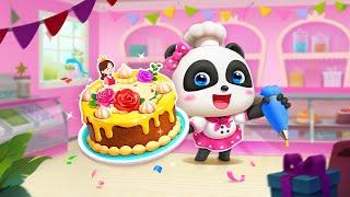 Little Pandas Cake Shop  For Kids  Preview video  BabyBus Games