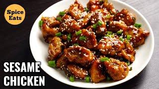 SESAME CHICKEN  HONEY SESAME CHICKEN  HOW TO MAKE SESAME CHICKEN