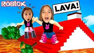 ROBLOX- O CHÃO É LAVA Salve-se Quem Puder Mundo da Vivi Games