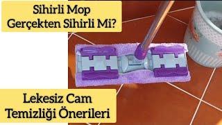 SİHİRLİ MOP Cam Temizliği  Gerçekten Etkili Mi?  Tertemiz CAM SİLME TAVSİYELERİCam Nasıl Silinir.