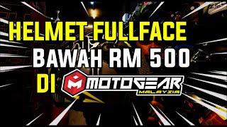 HELMET FULLFACE RM 500 KEBAWAH DI MOTOGEAR MALAYSIA